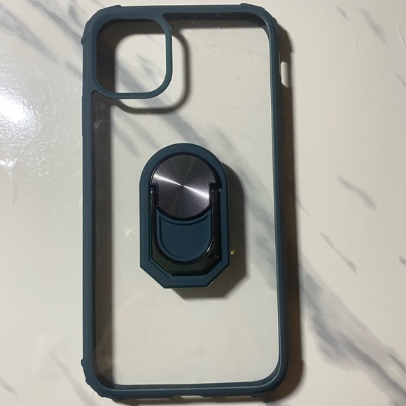 Apple iPhone 11 Case With Holder in Clear - Picture 2 of 2